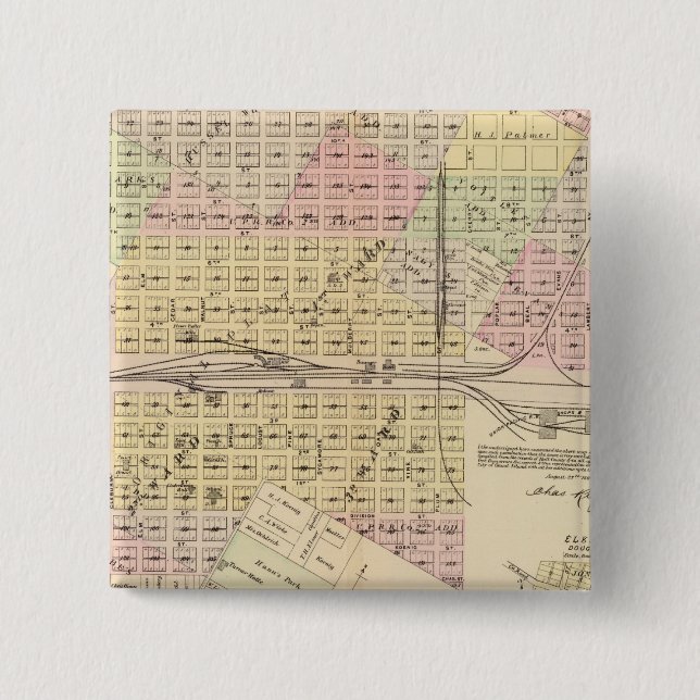 Grand Island, Nebraska Button (Vorderseite)