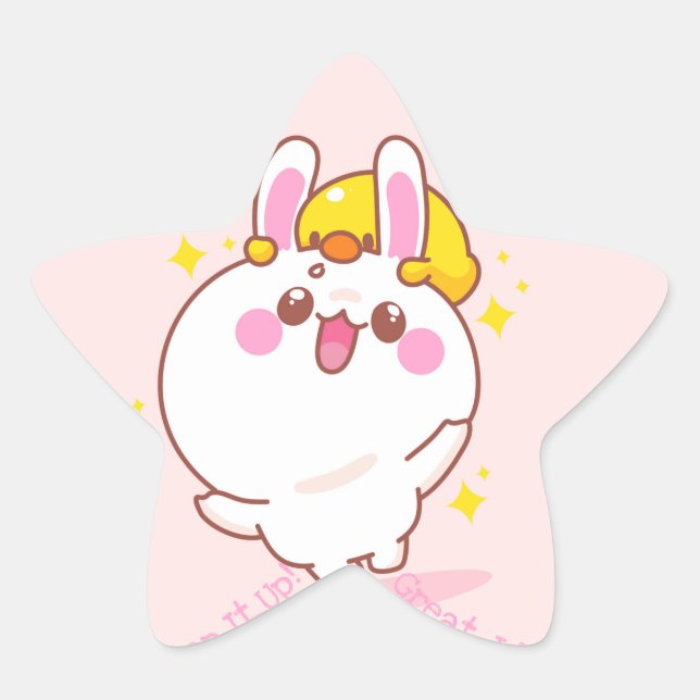 Grand Job Kawaii Star Sticker (Devant)
