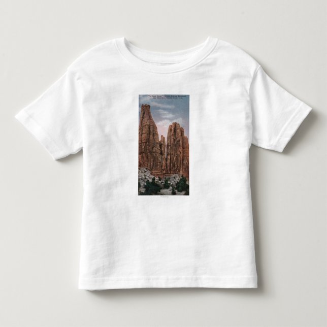 Grand Junction, Co - Ansicht nationalen Monuments Kleinkind T-shirt (Vorderseite)