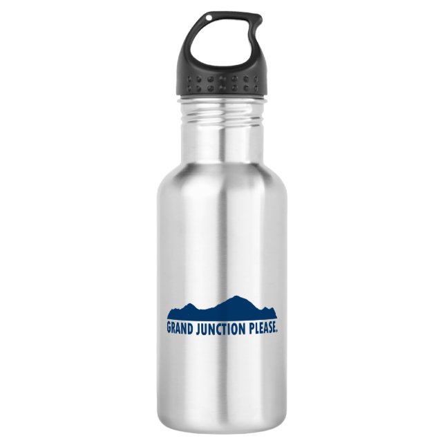 Grand Junction Colorado Bitte Edelstahlflasche (Vorderseite)