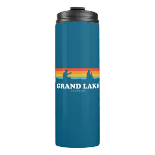Grand Lake Colorado Canoe Thermosbecher