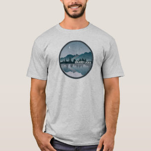 Grand Lake Colorado Reflektion T-Shirt