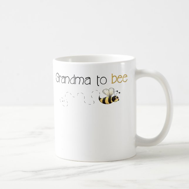 Grand-maman dans la tasse de café d'abeille (Droite)