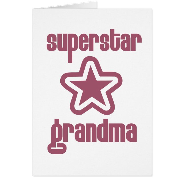 Grand-maman de superstar (Devant)