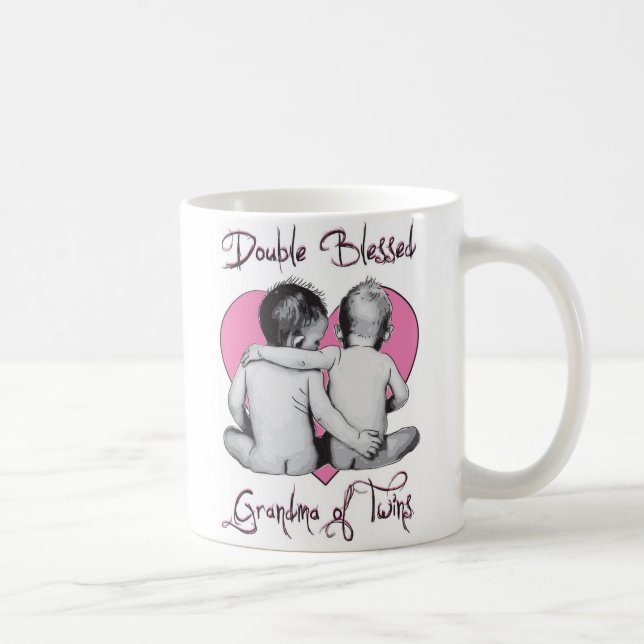 GRAND-MAMAN DE TASSE DE JUMEAUX (Droite)