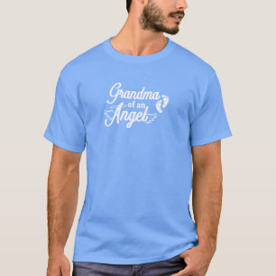 Grand-maman d'un T-shirt d'hommes d'ange