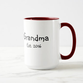 Grand-maman - établie tasse de café de 2016 - 15