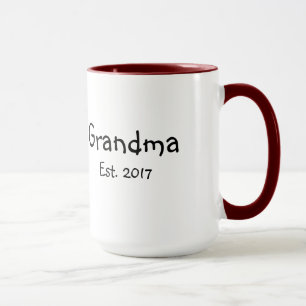 Grand-maman - établie tasse de café de 2017 - 15