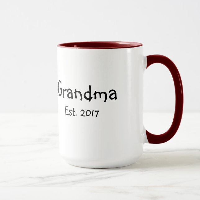 Grand-maman - établie tasse de café de 2017 - 15 (Droite)