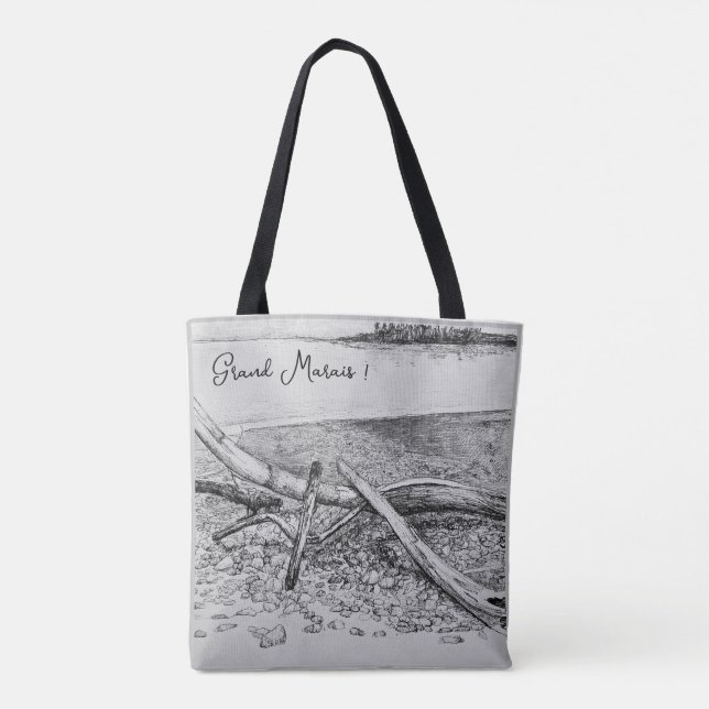 Grand Marais Artist Point Tasche (Rückseite)