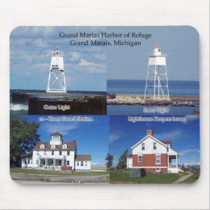 Grand Marais Hafen von Refuge mousepad