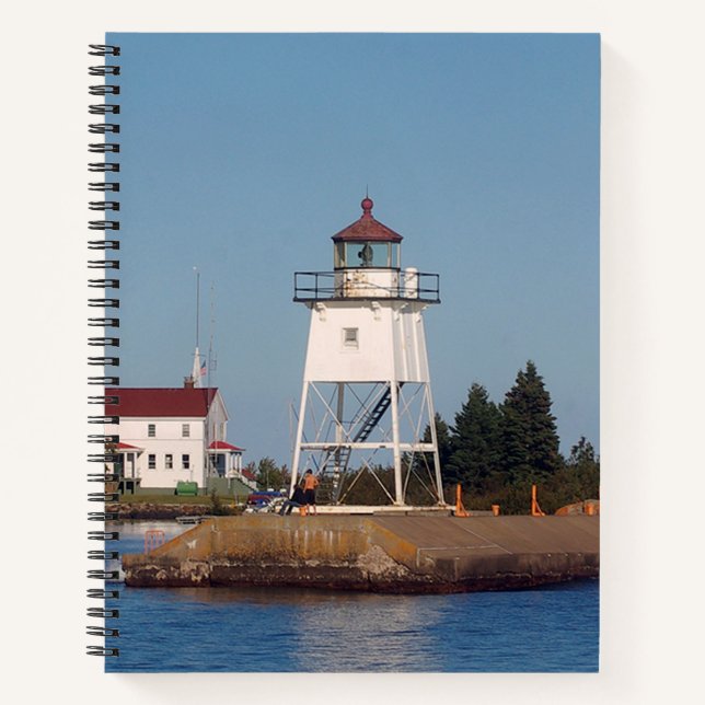 Grand Marais Light Notebook Notizbuch (Vorderseite)