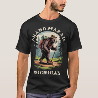 Grand Marais Michigan Mi Berge Wanderweg T-Shirt