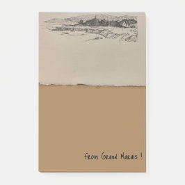 Grand Marais Notepad Post-it Klebezettel