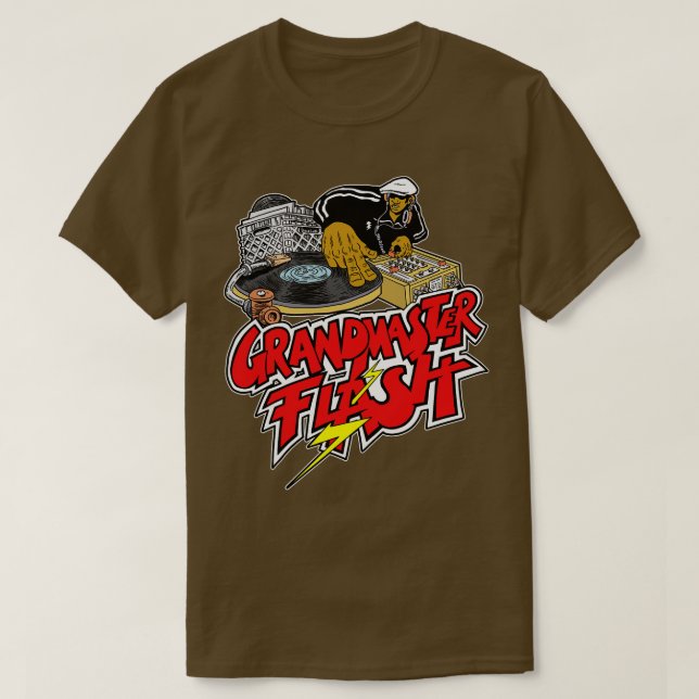 Grand Master Flash T-Shirt (Design vorne)