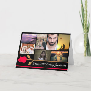 Grand-mère Anniversaire Carte photo personnalisé
