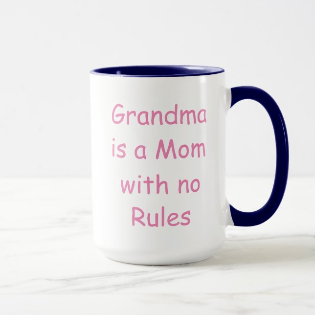 Grand-mère de café café de la tasse de thé (Droite)