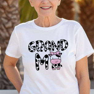 Grand-mère de la vache jumelée T-shirt