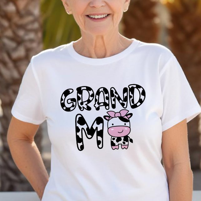 Grand-mère de la vache jumelée T-shirt (Créateur téléchargé)