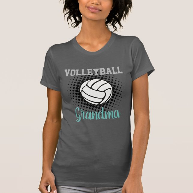 Grand-mère de volley-ball Nana Meemaw Maman Tshirt (Devant)