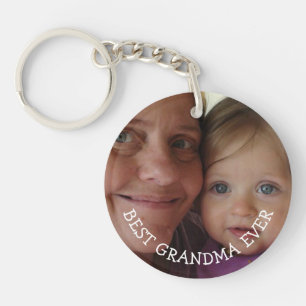 Grand-mère et petit-enfant personnalisé cadeau pho