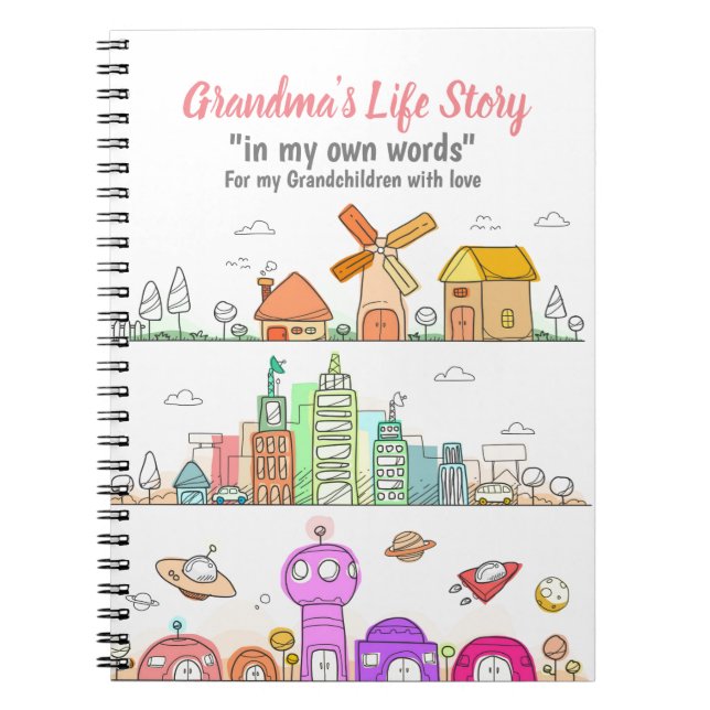 Grand-Mère Journal pour enregistrer la vie des pet (Devant)