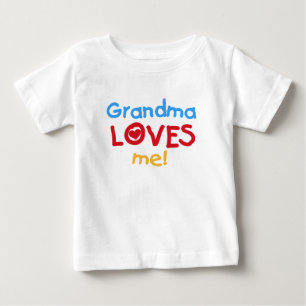 Grand-mère m'aime T-shirts et cadeaux