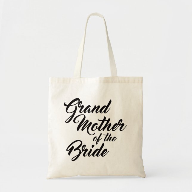 Grand-mère mignonne du sac fourre-tout à faveur de (Devant)