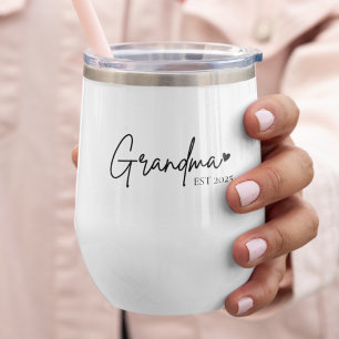 Grand-mère minimaliste EST Nouveau cadeau de gra