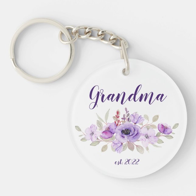 Grand-mère PERSONNALISABLE Date - Première Grand-m (Devant)