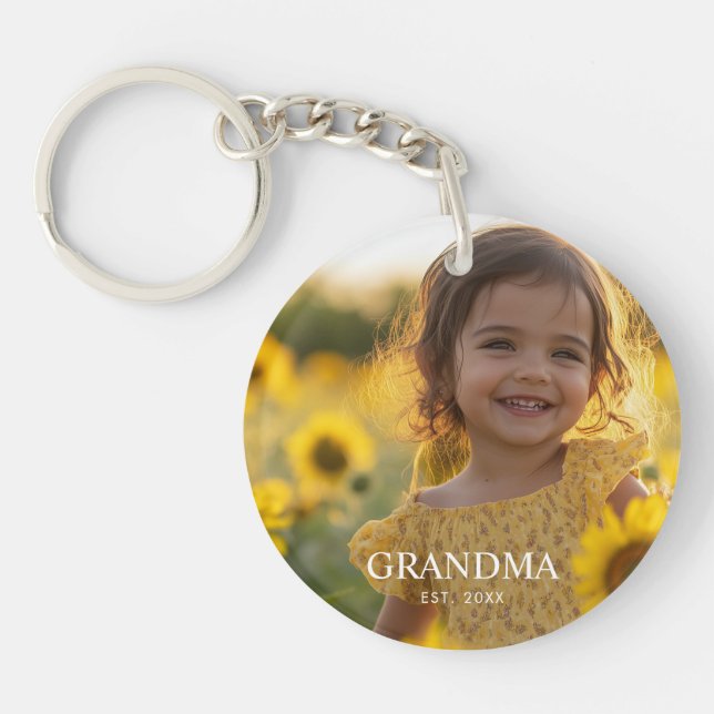 Grand-mère photo personnalisée (Devant)