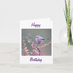 GRAND-MÈRE SUR VOTRE CARTE D'ANNIVERSAIRE (WARBLER