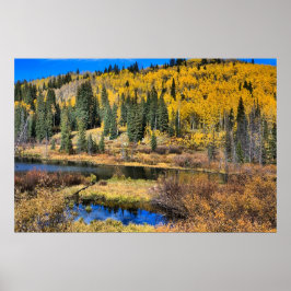Grand Mesa im Herbst, Western Colorado Poster