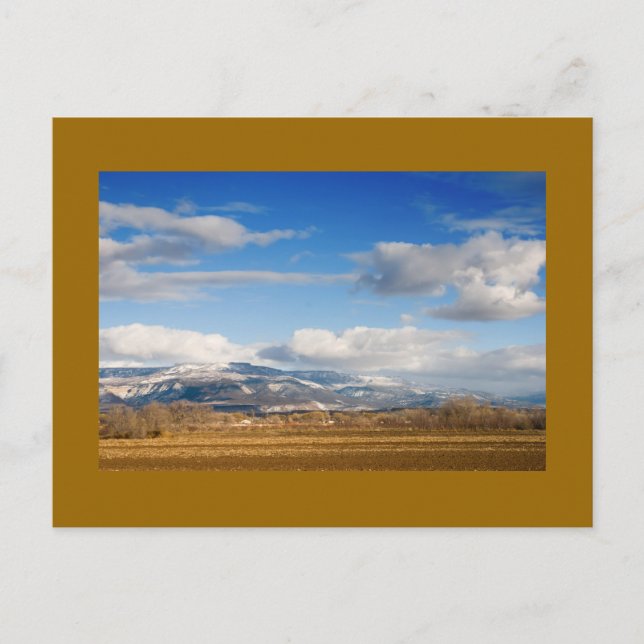 Grand Mesa Postkarte (Vorderseite)
