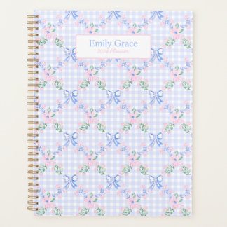 Grand-millénaire Preppy Floral Aquarelle Planner