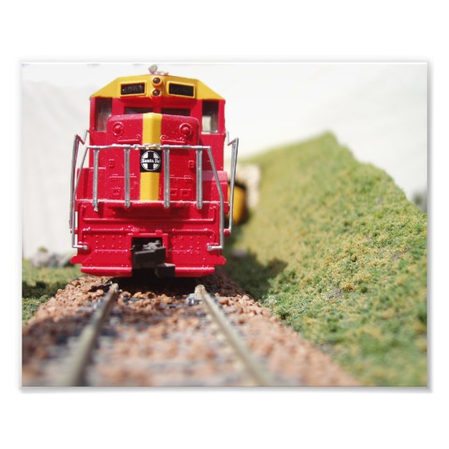 Grand modèle de transport ferroviaire photo (Devant)