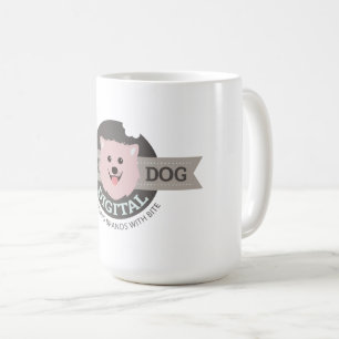 Grand Mug à Café Pink Dog Digital