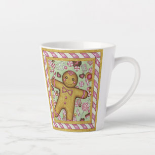 Grand Mug Tasse Latte Pain d'épice