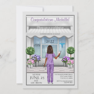 Grand Nurse Grad weibliche Einladung