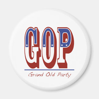 Grand Old Party Magnet