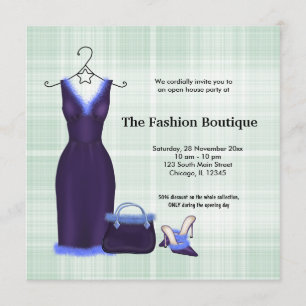 Grand Opening Fashion Business Einladung