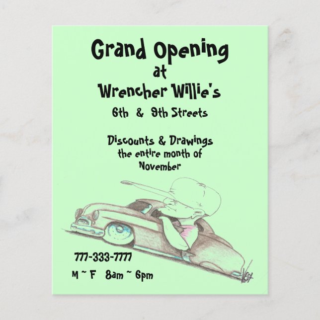Grand Opening Quality Hochglanz-Flyer Flyer (Vorne)