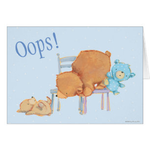 Grand ours Brown, calicot, et chaises souples de