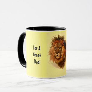 Grand papa Lion Combo Mug