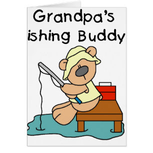 Grand-papas d'ours pêchant l'ami