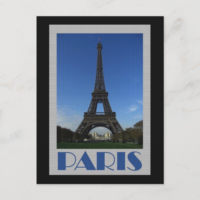Grand Paris Postcard Postkarte (Vorderseite)