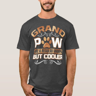 Grand Paw aber Cooler Granpas Großvater T-Shirt