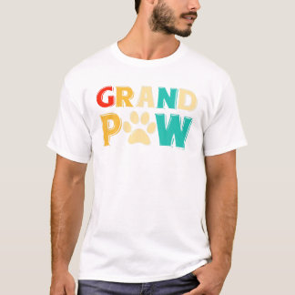Grand Paw Dog TShirt Grandpaw Opa Dog Lover Vi