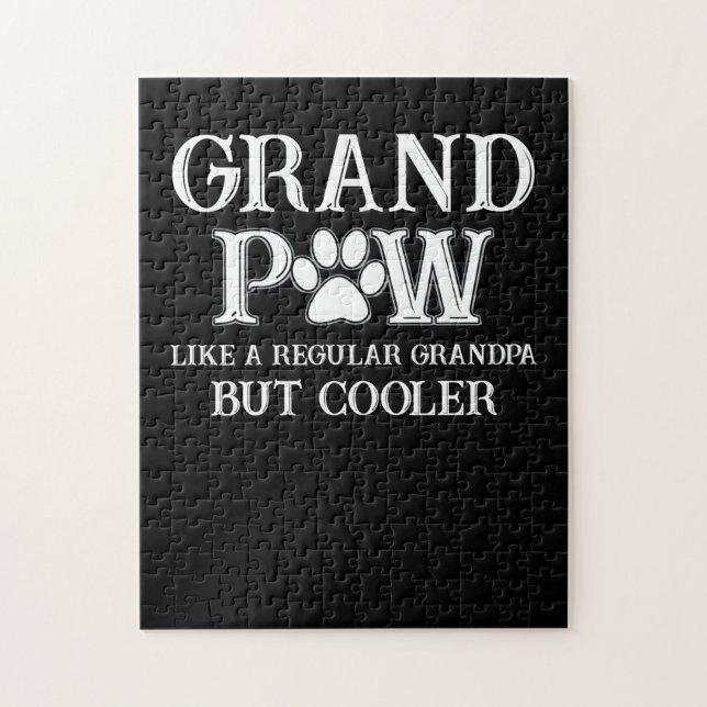 Grand Paw wie normale Opa, aber Coolere Hunde Lieb (Vertikal)
