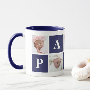 Grand-père 5 Photos Papa Mug